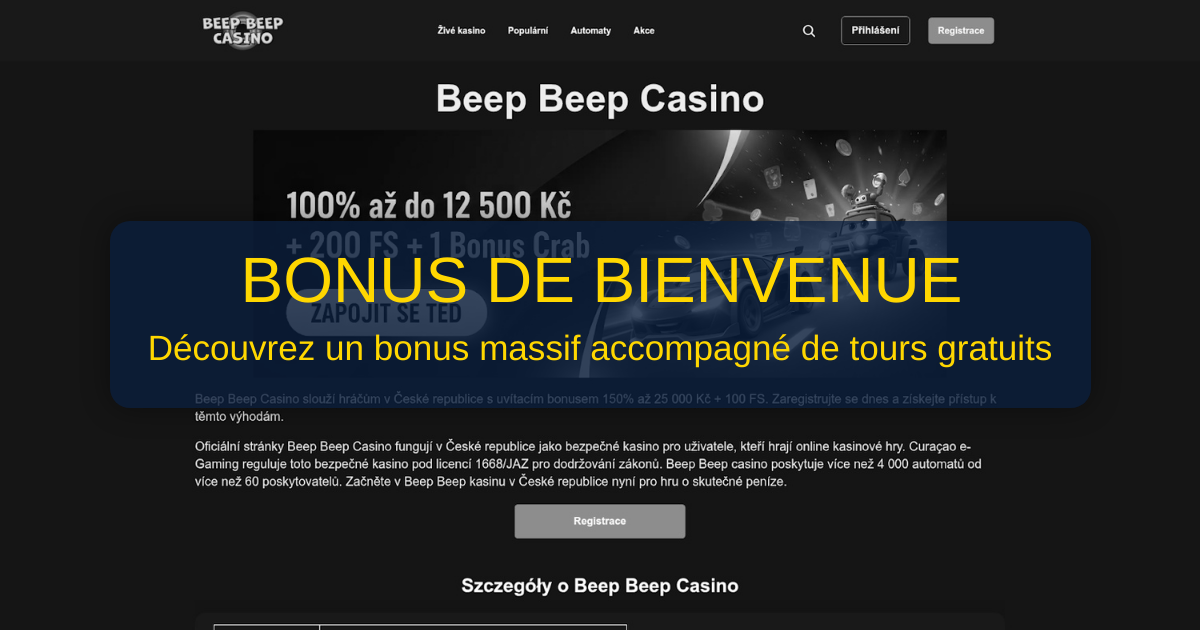 Beep Beep Casino France