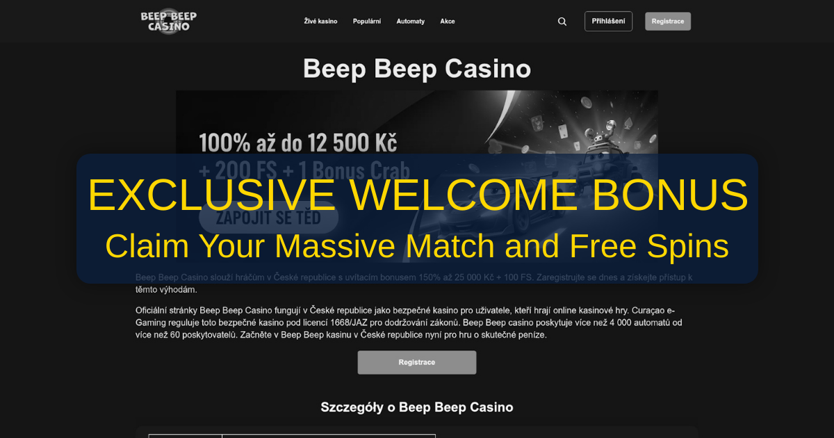 Beep Beep Casino UK